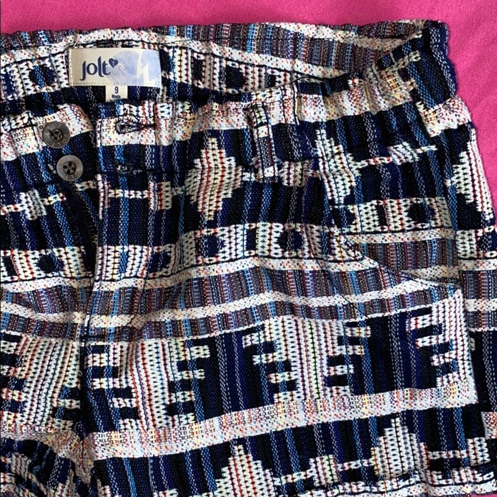 Abstract Print Shorts - Picture 4 of 5